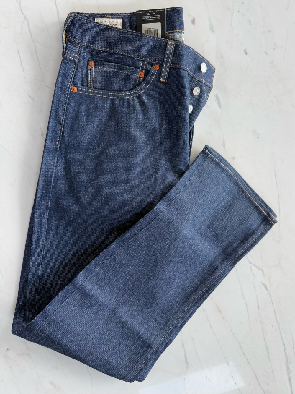 New LEVI’S Premium 501 Button Your Fly Original 32x32 men’s - Picture 16 of 16